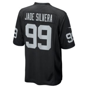 Nesta Jade Silvera Las Vegas Raiders Nike Team Game Jersey - Black