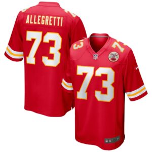 Men's Kansas City Chiefs Nick Allegretti Nike Red Game Jersey