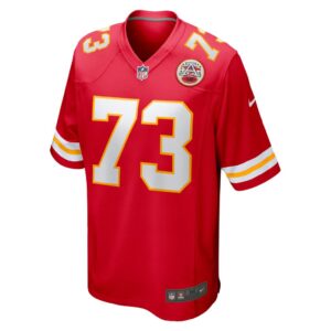 Men's Kansas City Chiefs Nick Allegretti Nike Red Game Jersey