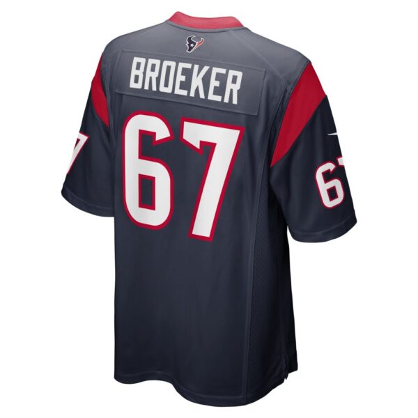 Nick Broeker Houston Texans Nike Team Game Jersey - Navy