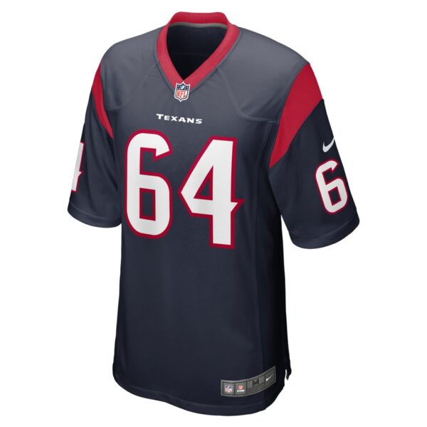 Nick Broeker Houston Texans Nike Team Game Jersey - Navy