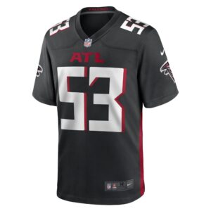 Men's Atlanta Falcons Nick Kwiatkoski Nike Black Game Player Jersey