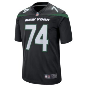 Men's New York Jets Nick Mangold Nike Black Retired Player Jersey