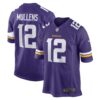 Men's Minnesota Vikings Nick Mullens Nike Purple Game Player Jersey