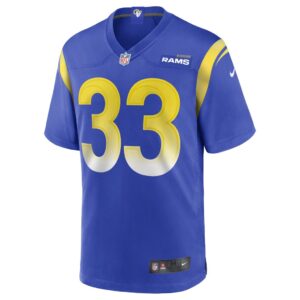 Men's Los Angeles Rams Nick Scott Nike Royal Game Jersey