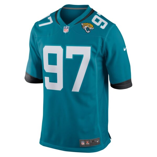 Men's Jacksonville Jaguars Nick Thurman Nike Teal Home Game Player Jersey