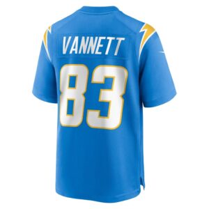 Nick Vannett Los Angeles Chargers Nike Team Game Jersey - Powder Blue