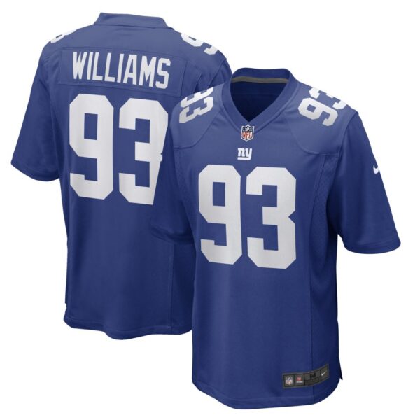 Men's New York Giants Nick Williams Nike Royal Game Player Jersey