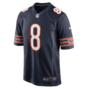 Men's Chicago Bears N'Keal Harry Nike Navy Game Player Jersey