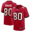 Men's Nike O.J. Howard Red Tampa Bay Buccaneers Player Game Jersey