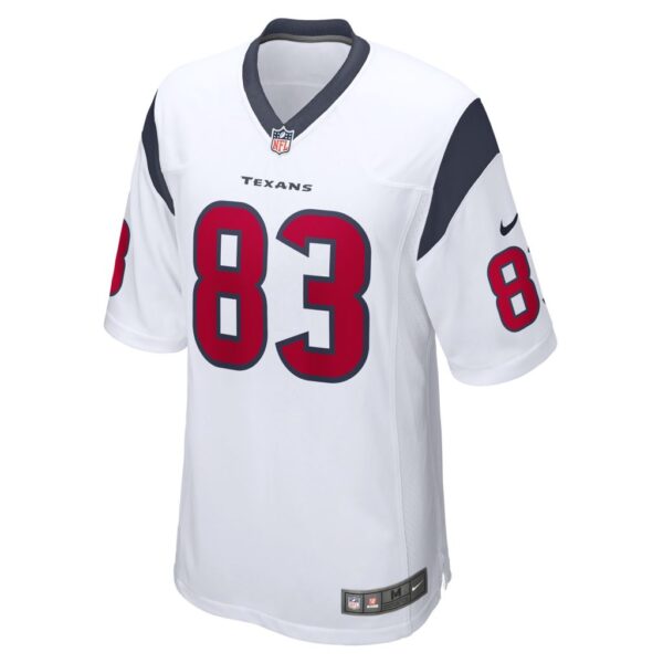 Men's Houston Texans O.J. Howard Nike White Game Player Jersey