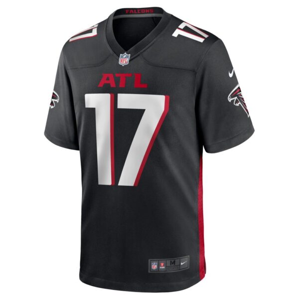 Men's Atlanta Falcons Olamide Zaccheaus Nike Black Game Jersey