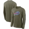 Men's Buffalo Bills Nike Olive 2022 Salute To Service Long Sleeve T-Shirt