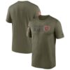 Men's Chicago Bears Nike Olive 2022 Salute to Service Legend Team T-Shirt