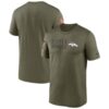 Men's Denver Broncos Nike Olive 2022 Salute to Service Legend Team T-Shirt