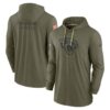 Men's Jacksonville Jaguars Nike Olive 2022 Salute to Service Tonal Pullover Hoodie