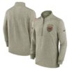 Men's Washington Commanders Nike Olive 2022 Salute to Service Shield Quarter-Zip Top