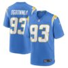 Men's Los Angeles Chargers Otito Ogbonnia Nike Powder Blue Game Player Jersey