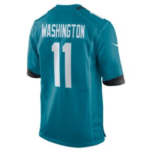 Parker Washington Jacksonville Jaguars Nike Team Game Jersey - Teal