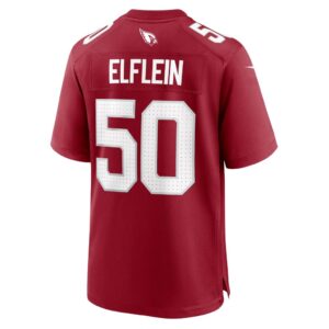 Pat Elflein Arizona Cardinals Nike Team Game Jersey - Cardinal