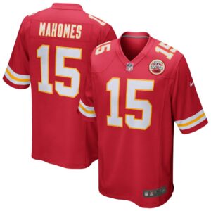 Men's Kansas City Chiefs Patrick Mahomes Nike Red Game Jersey