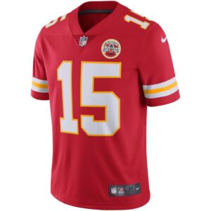 Men's Kansas City Chiefs Patrick Mahomes Nike Red Vapor Untouchable Limited Jersey