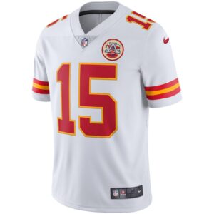 Men's Kansas City Chiefs Patrick Mahomes Nike White Vapor Limited Jersey