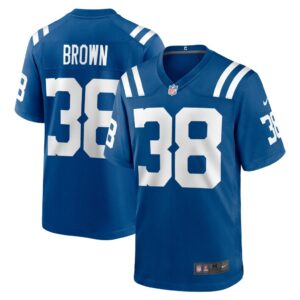 Pharaoh Brown Indianapolis Colts Nike Game Player Jersey - Royal