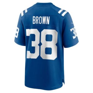 Pharaoh Brown Indianapolis Colts Nike Game Player Jersey - Royal