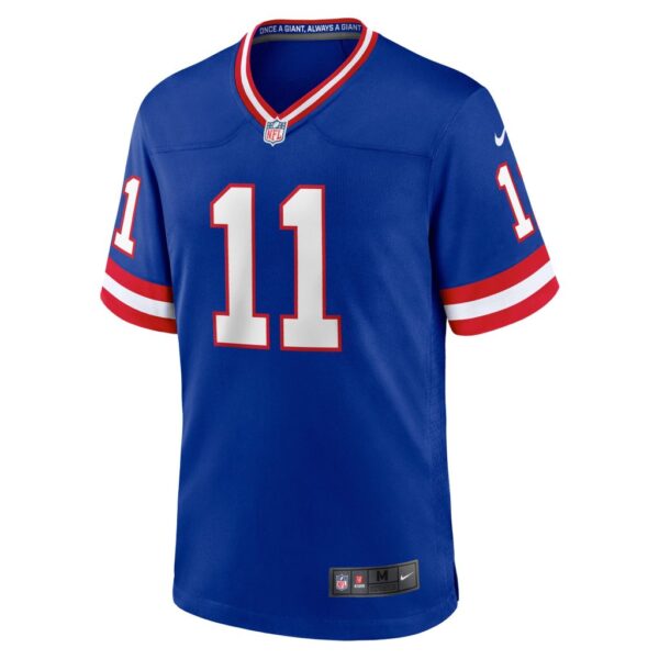 Men's New York Giants Phil Simms Nike Royal Classic Retired Player Game Jersey