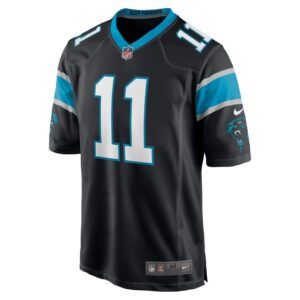 Men's Carolina Panthers P.J. Walker Nike Black Game Player Jersey