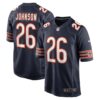 Quindell Johnson Chicago Bears Nike Team Game Jersey - Navy