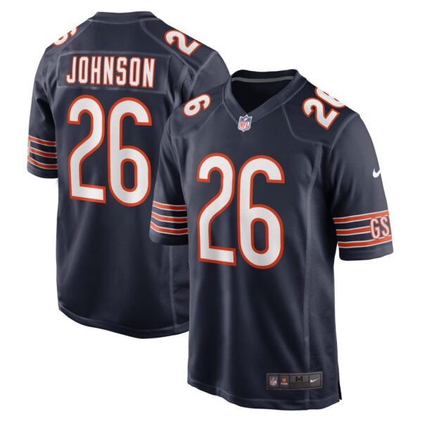 Quindell Johnson Chicago Bears Nike Team Game Jersey - Navy