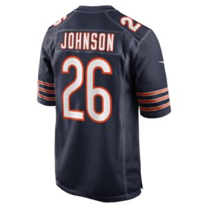 Quindell Johnson Chicago Bears Nike Team Game Jersey - Navy