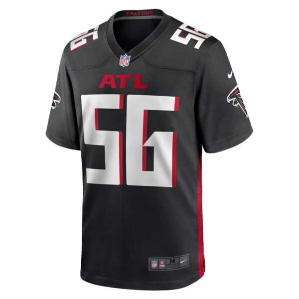 Men's Atlanta Falcons Quinton Bell Nike Black Game Jersey