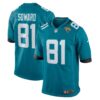 R. Jay Soward Jacksonville Jaguars Nike Retired Player Team Game Jersey - Teal