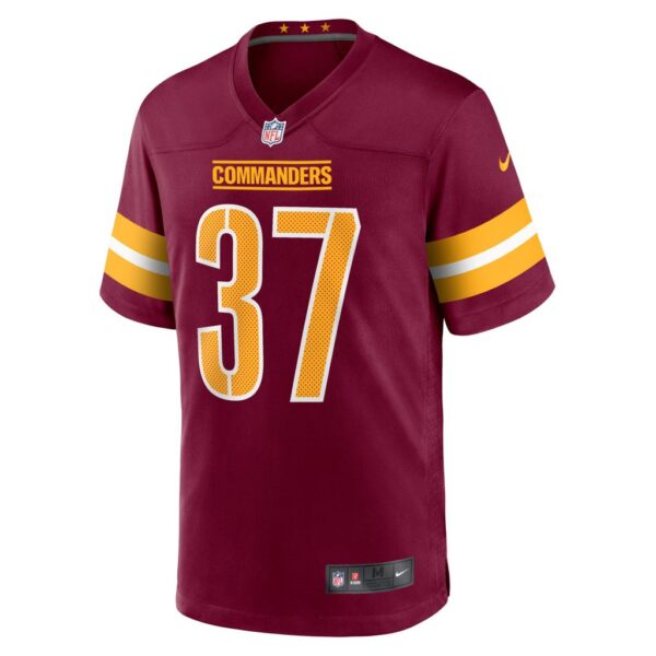 Men's Washington Commanders Rachad Wildgoose Nike Burgundy Game Player Jersey