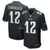 Men's Philadelphia Eagles Randall Cunningham Nike Black Retired Player Alternate Game Jersey