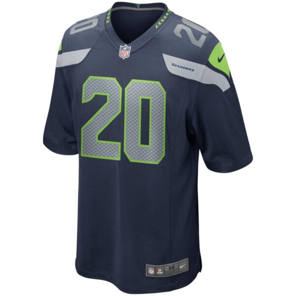 Men's Nike Rashaad Penny Navy Seattle Seahawks Game Jersey