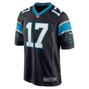 Men's Carolina Panthers Rashard Higgins Nike Black Game Player Jersey