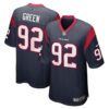 Men's Houston Texans Rasheem Green Nike Navy Game Player Jersey