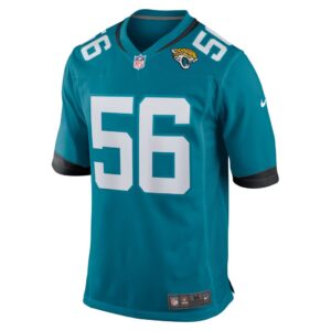 Men's Jacksonville Jaguars Rashod Berry Nike Teal Home Game Player Jersey