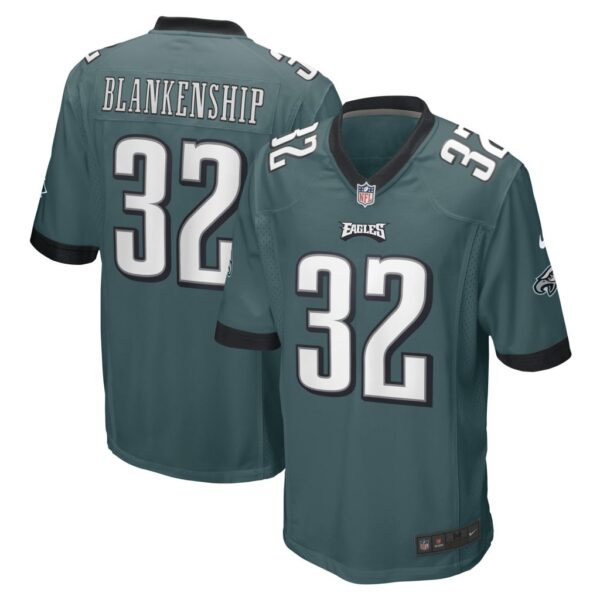 Men's Philadelphia Eagles Reed Blankenship Nike Midnight Green Game Player Jersey