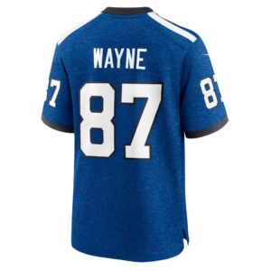 Reggie Wayne Indianapolis Colts Nike Indiana Nights Alternate Game Jersey - Royal