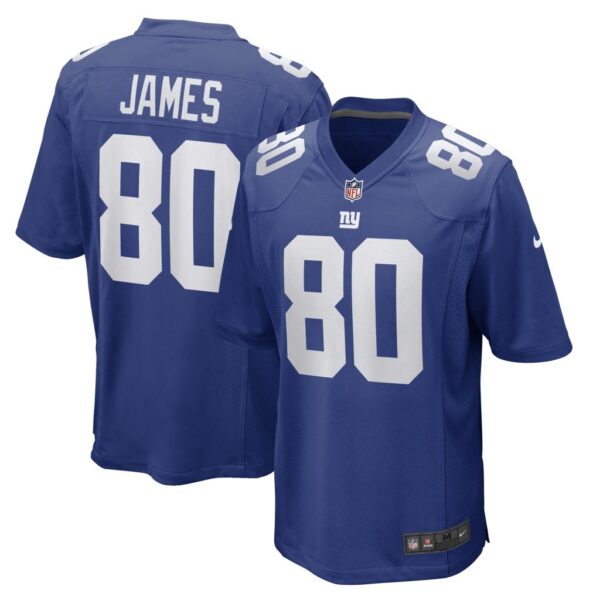 Men's New York Giants Richie James Nike Royal Game Player Jersey