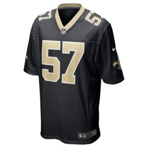 Men's New Orleans Saints Rickey Jackson Nike Black Retired Player Jersey