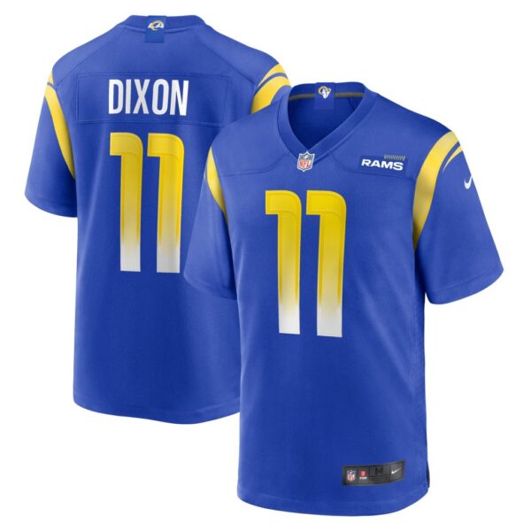 Men's Los Angeles Rams Riley Dixon Nike Royal Game Player Jersey