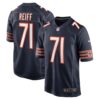 Men's Chicago Bears Riley Reiff Nike Navy Game Player Jersey