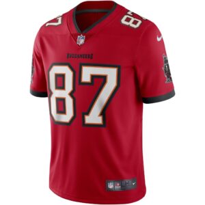 Men's Nike Rob Gronkowski Red Tampa Bay Buccaneers Vapor Limited Jersey