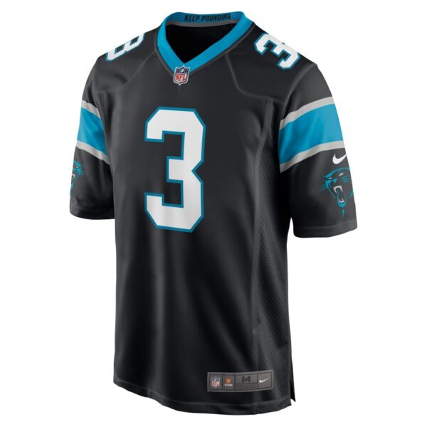 Men's Carolina Panthers Robbie Anderson Nike Black Player Game Jersey